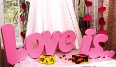 Laser Cut Love Is Wall Decor Wedding Sign Free Vector