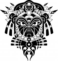 Laser Cut Engrave Maori Patterns Designs Free Vector