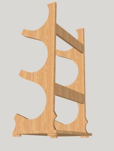 Laser Cut Wine Stand Wine Bottle Holder Wine Rack Free Vector
