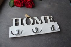 Laser Cut Home Wall Hanger Wall Hanging Decor 6mm Free Vector