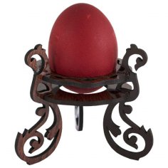 Laser Cut Wooden Decorative Easter Egg Stand Free Vector