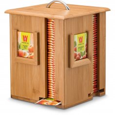 Laser Cut Tea Box Storage Sugar Bag Organizer Free Vector